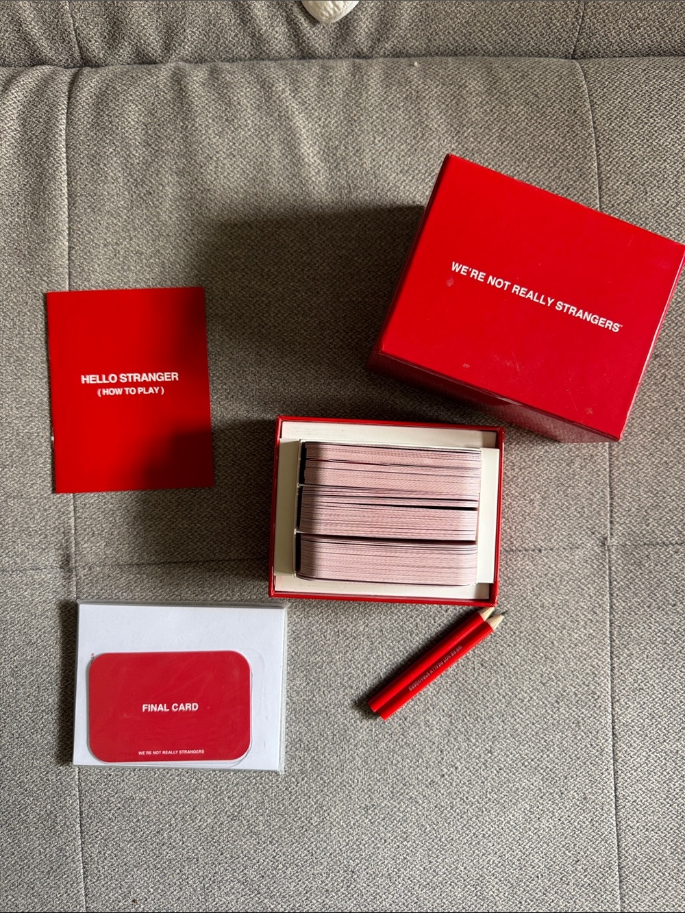 We're Not Really Strangers Card Game Core Set